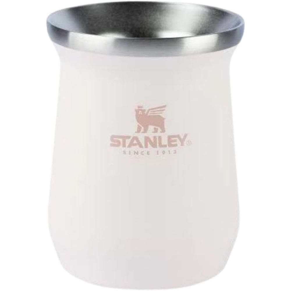 Cuia Stanley Térmica Matte Aço Inox 236ml Terere Chimarrão Rose Quartz
