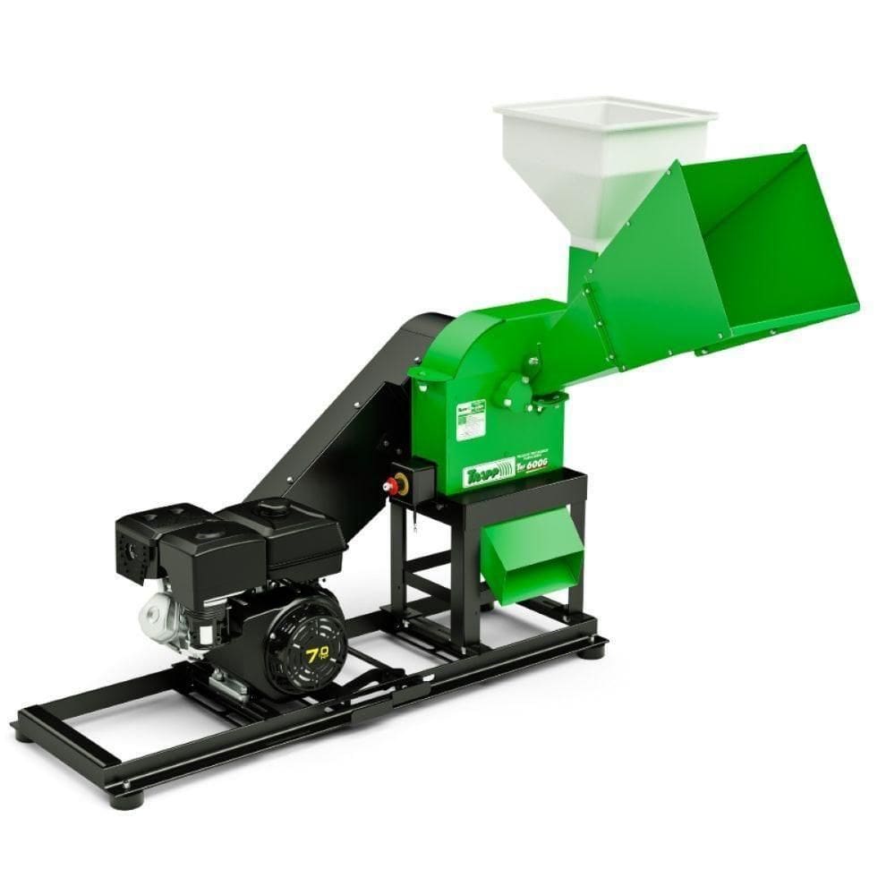 Triturador Forrageiro Motor A Gasolina 15hp Nr-12 Trf 600g Trapp