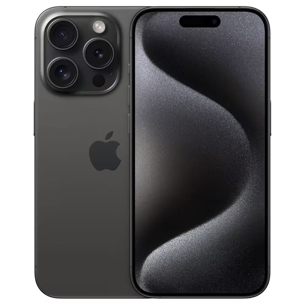 REEMBALADO: iPhone 15 Pro 256GB MTV13BE/A - Titânio Preto