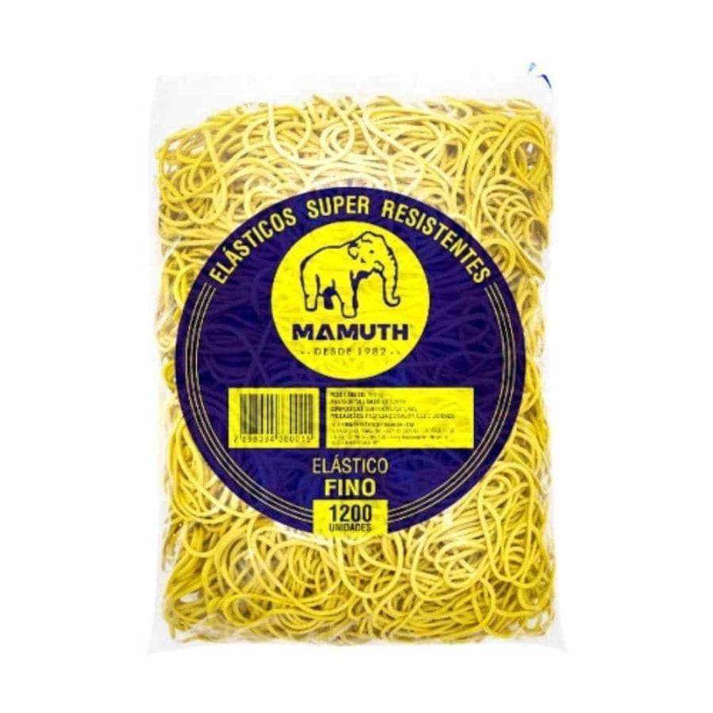 Elástico Amarelo 1kg Nº 18 Mamuth