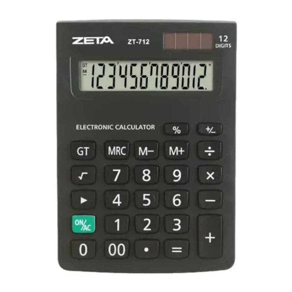 Calculadora Mesa 12 Digitos Zeta