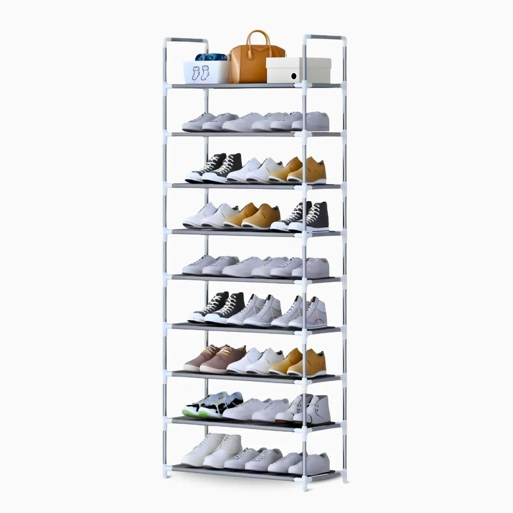 Sapateira Vertical Com 9 Prateleiras Organizador Para Até 27 Pares de Sapatos