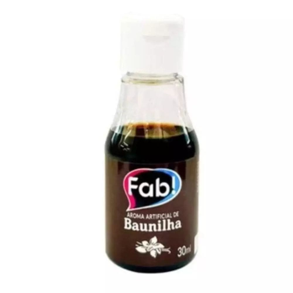Aroma Essência Alimentícia Artificial Fab 30ml Baunilha