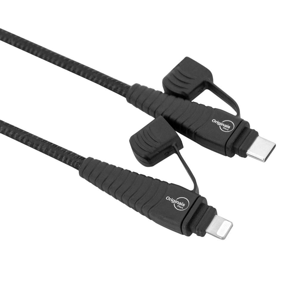 Cabo Lightning para USB-C 1,2m, Linha Fortaleza, Originais iPlace