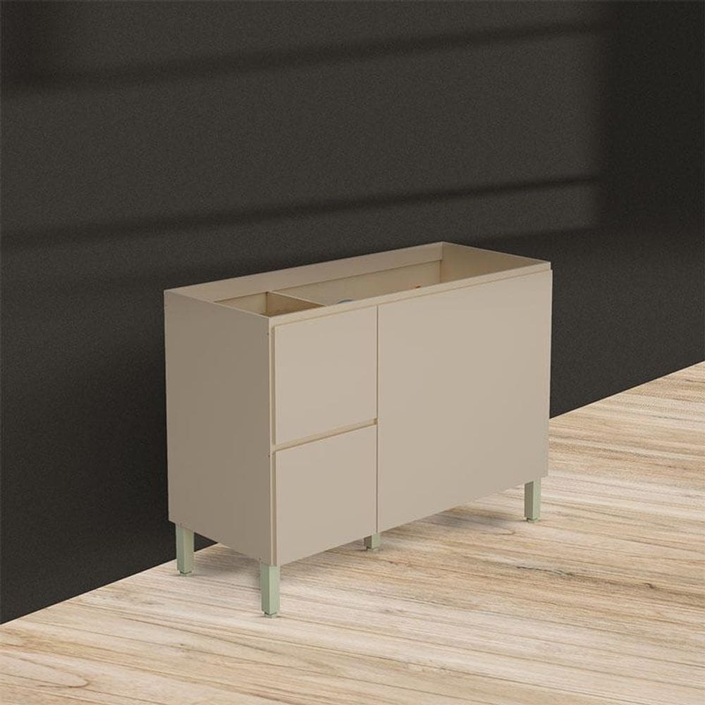 Balcão para Pia Ambiente Art 120cm Vanilla - Kits Paraná