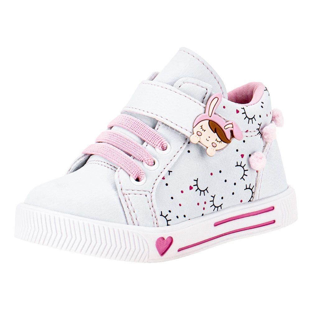 Tênis Infantil Cano Alto Linda Jú 60221