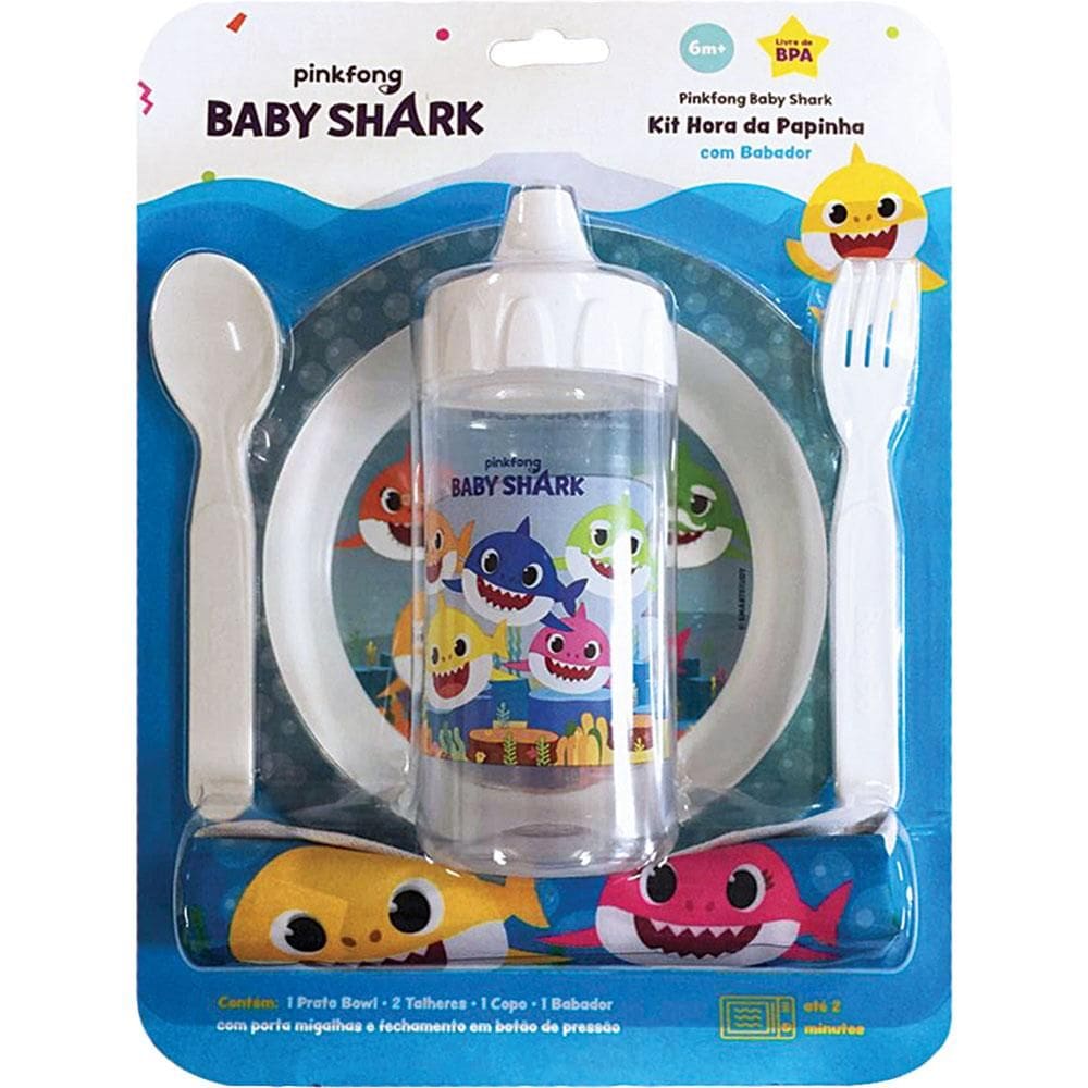 Kit a Hora da Papinha Baby Shark Dermiwil 1277