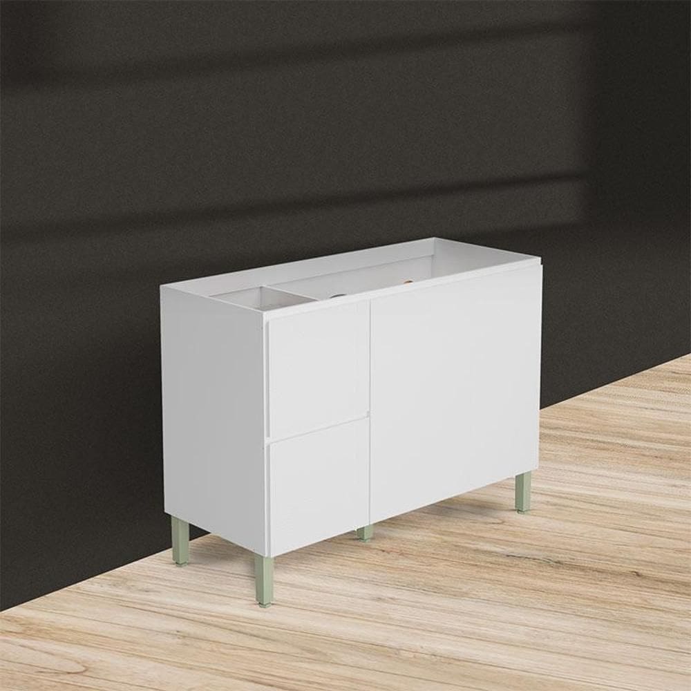 Balcão para Pia Ambiente Art 120cm Branco Ártico – Kits Paraná