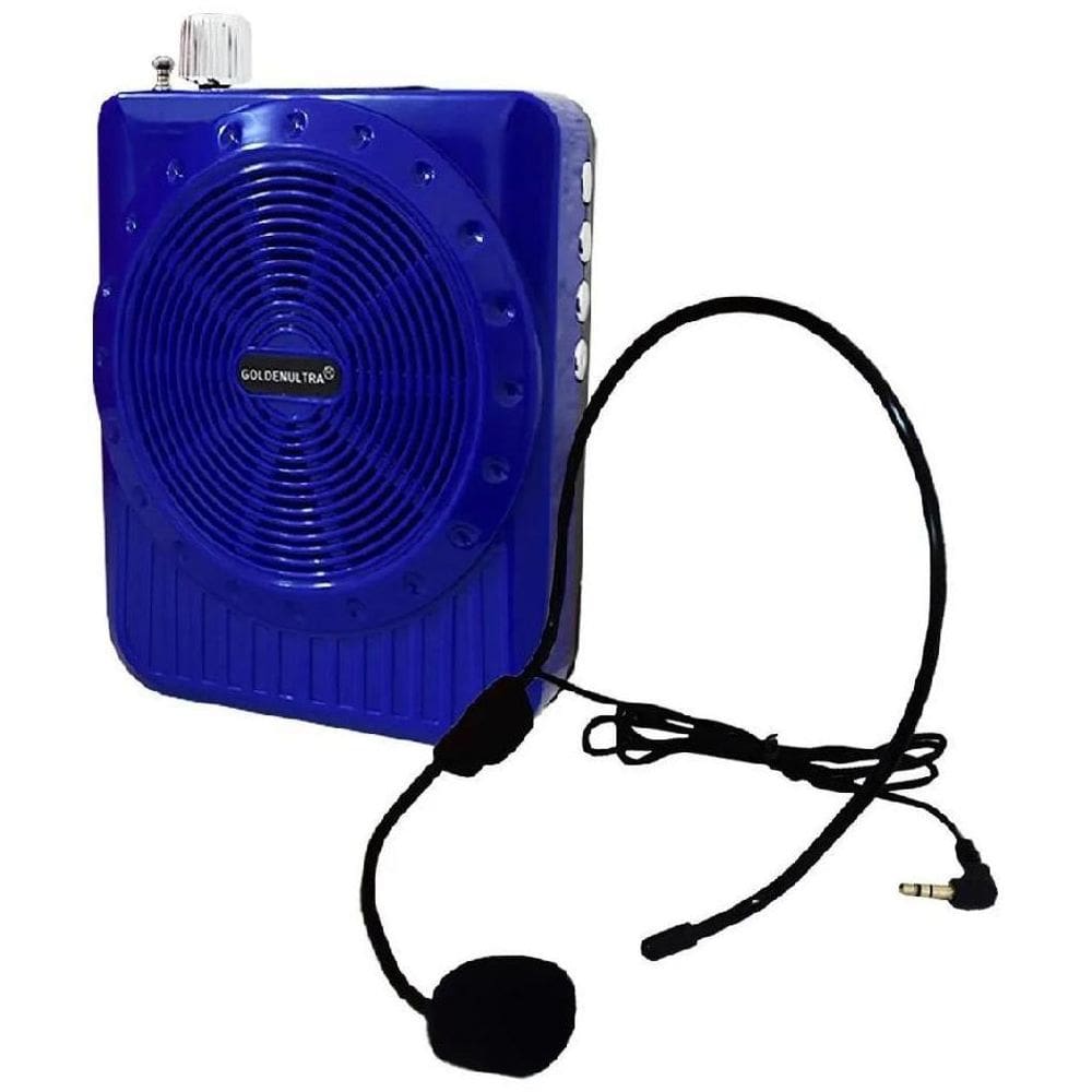 Megaphone K-150 Rádio Fm Microfone Usb Sd Amplificador