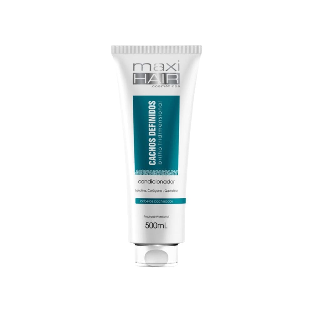 Condicionador Maxihair 500ml Cachos Definidos