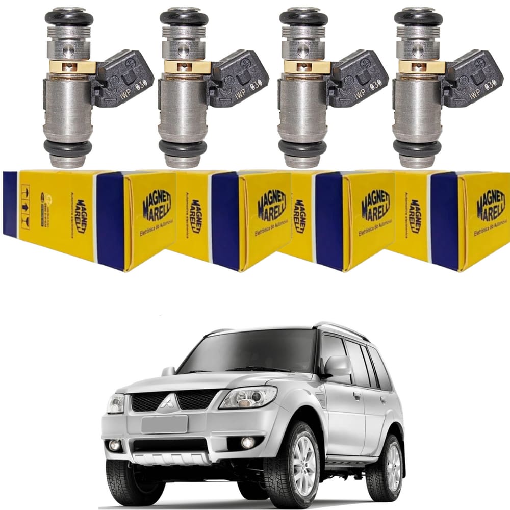 4 Bicos Injetores Pajero Tr4 2.0 2003 a 2012 IWP030 Magneti