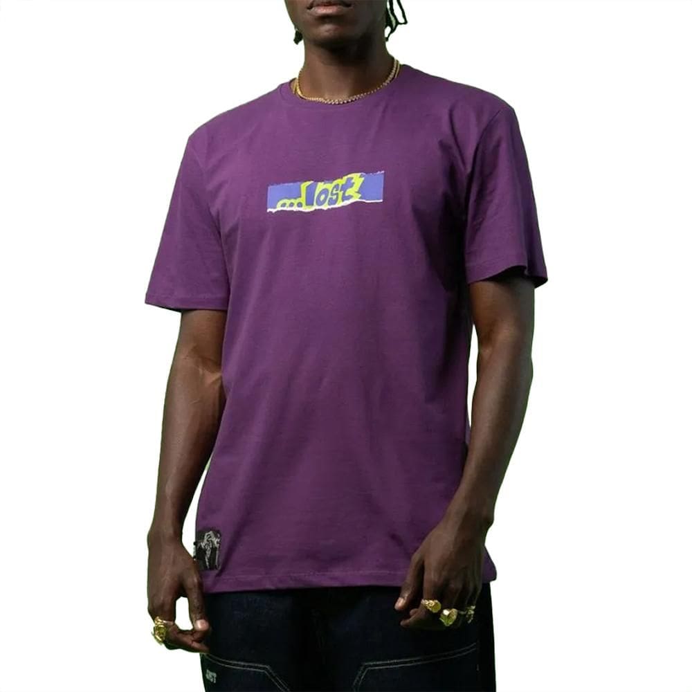 Camiseta Lost Joker SM25 Masculina Roxo Figo