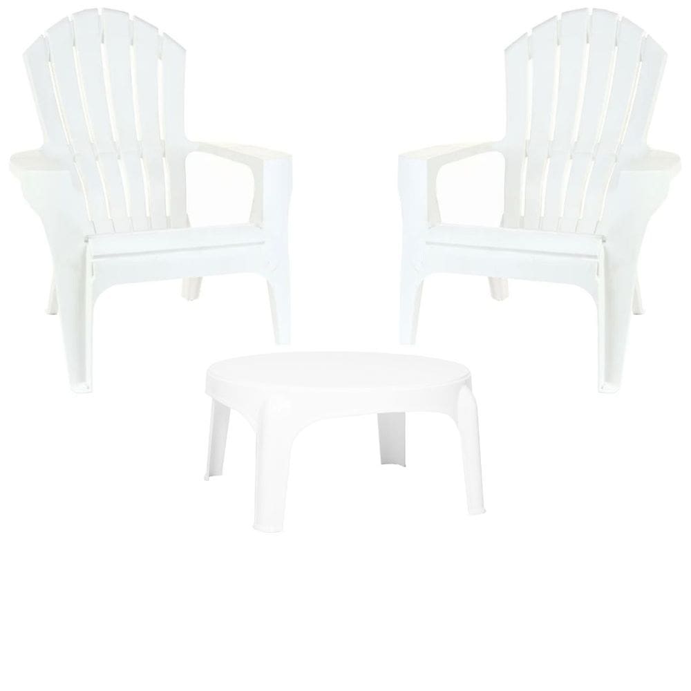 Conjunto 2 Poltronas Miami + Mesa Puket Área Externa Piscina e Jardim