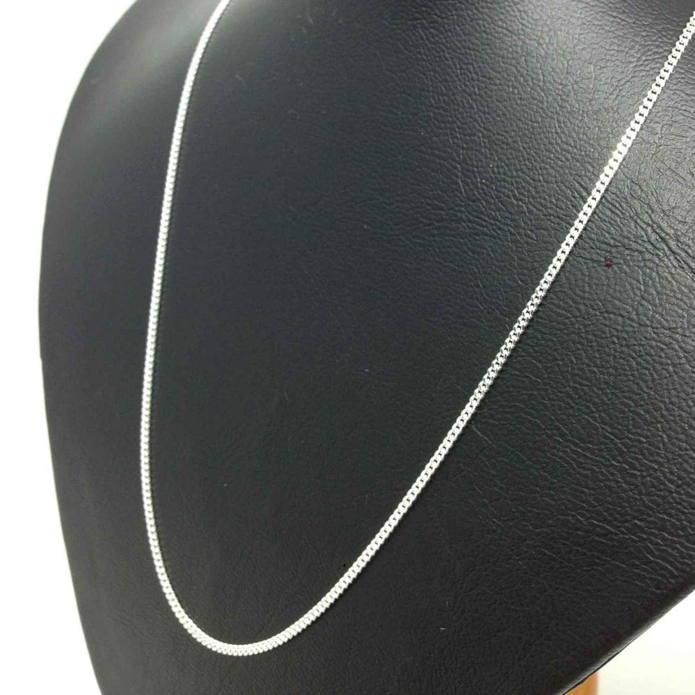 Corrente Cordão Prata 925 Maciça Grumet 1.5MM - 50CM