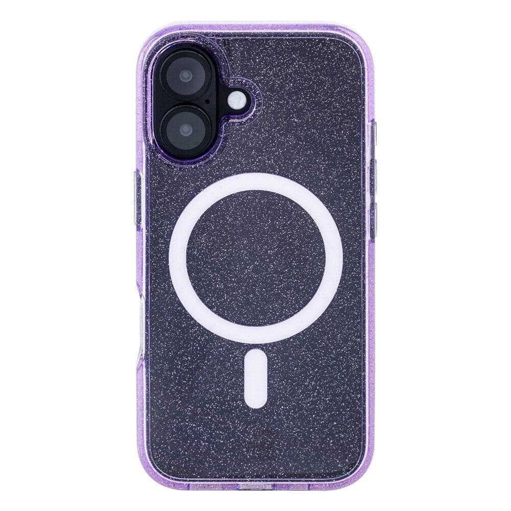 Capa iPhone 16 Originais iPlace, Shine Indução, Lilás