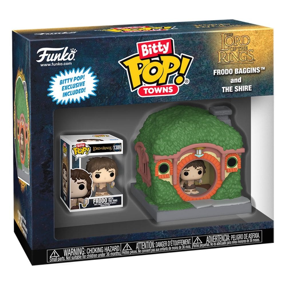 Funko Bitty Pop Towns Lord Of The Rings Frodo And The Shire