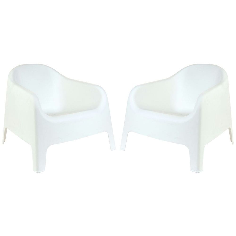 Kit 2 Poltronas Skarpo Area Exterior Jardim Piscina