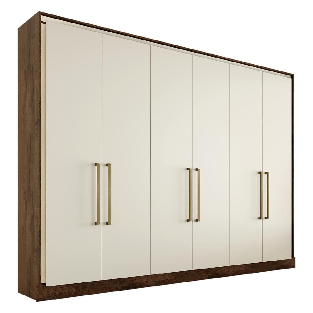 Guarda Roupa Argos 6 Portas MDF - MadeMarcs