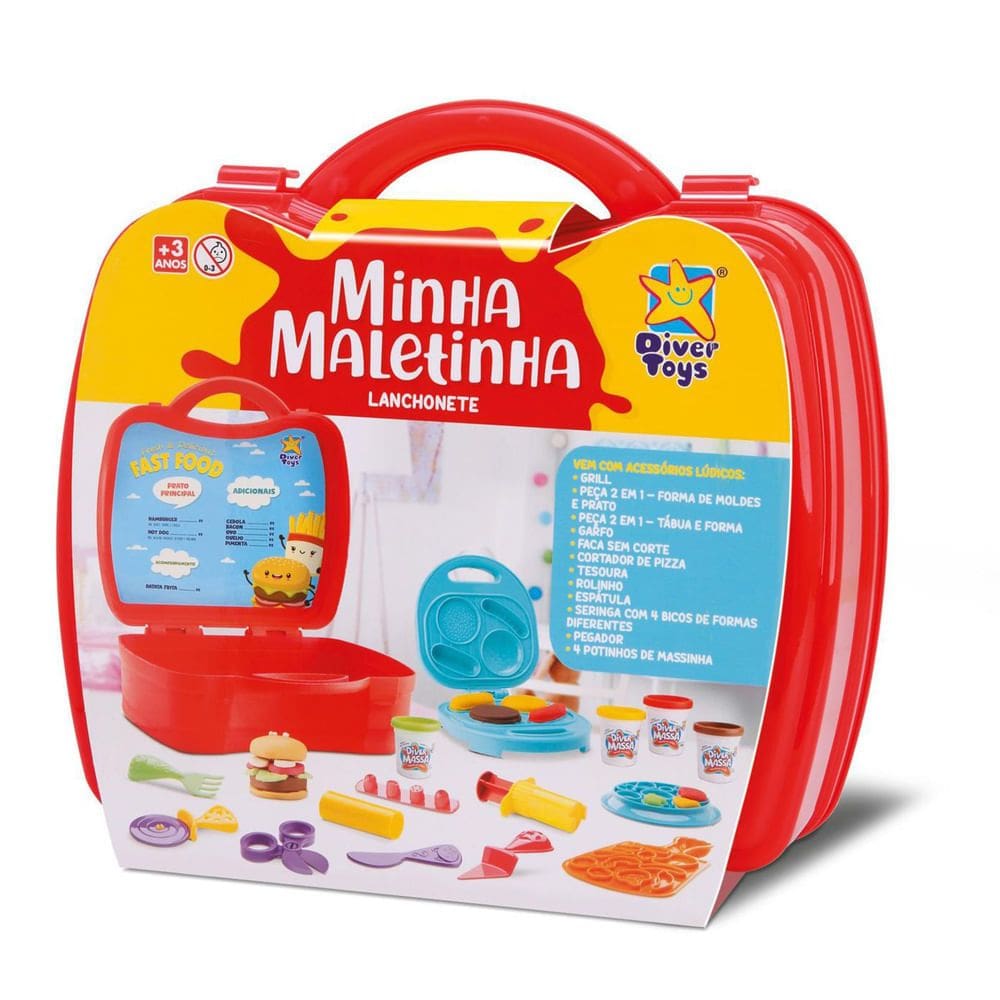 Minha Maletinha Lanchonete 8151 Divertoy