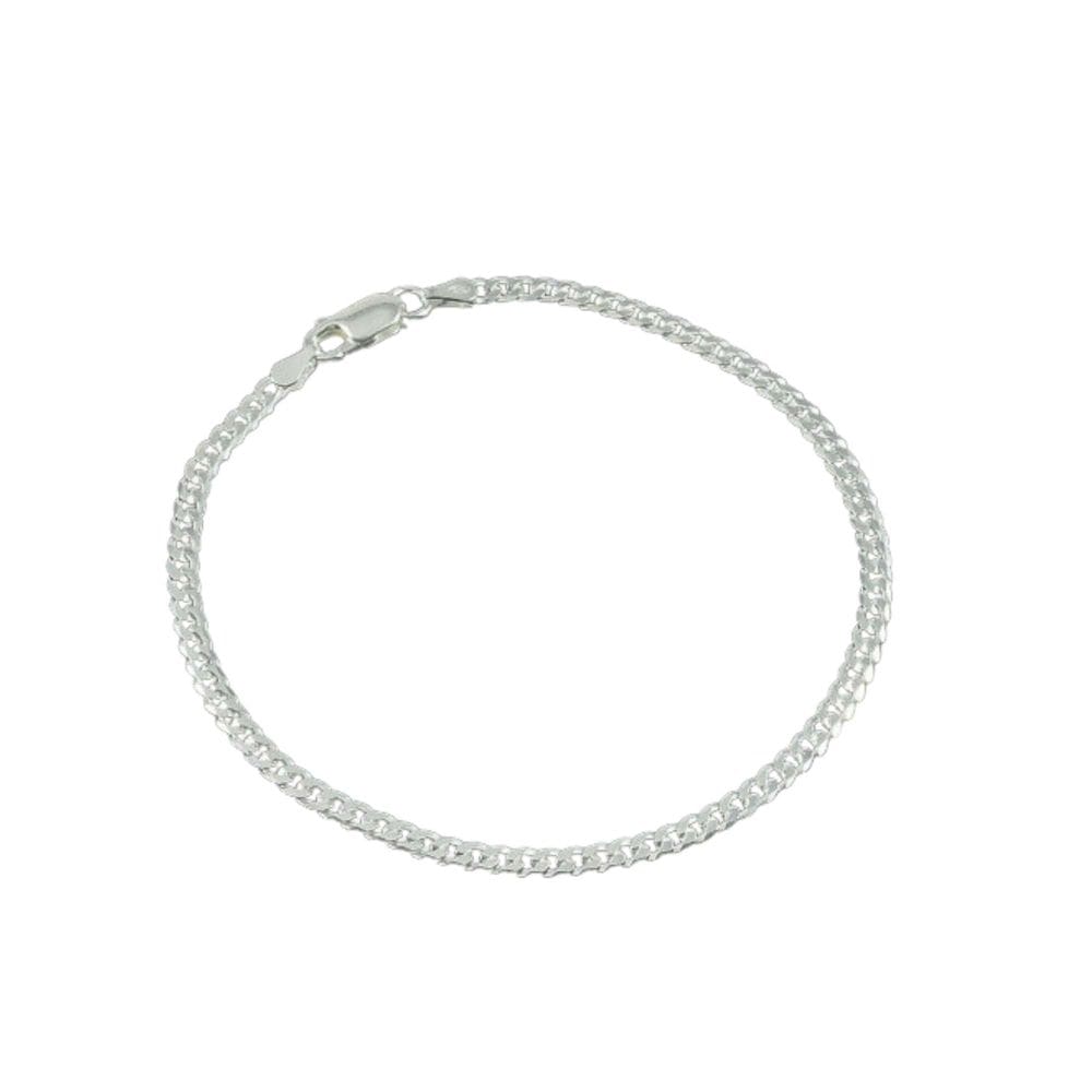 Pulseira Masculina Grumet 4 mm em Prata 925