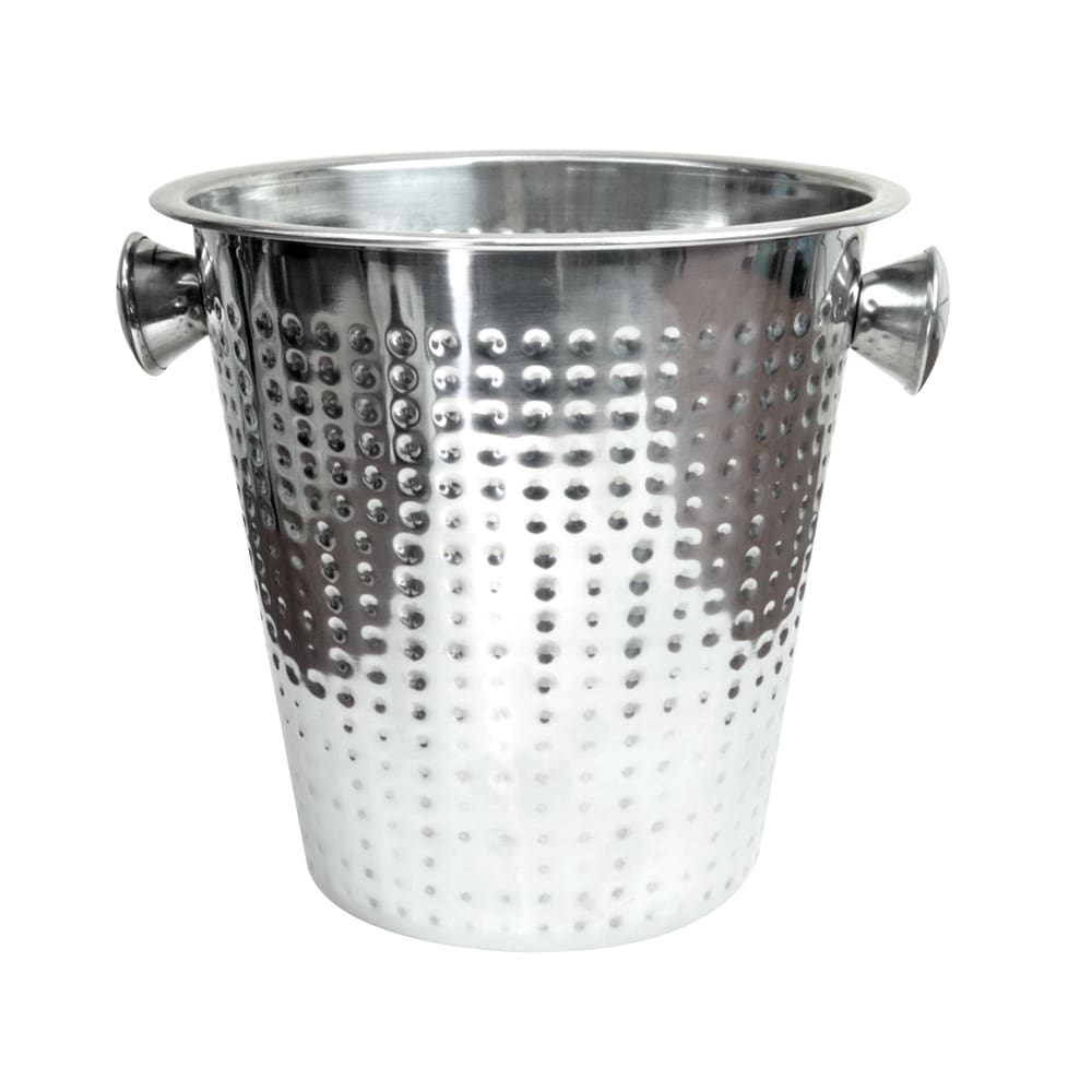 Balde De Gelo Inox Martelado 21cm 4 Litros