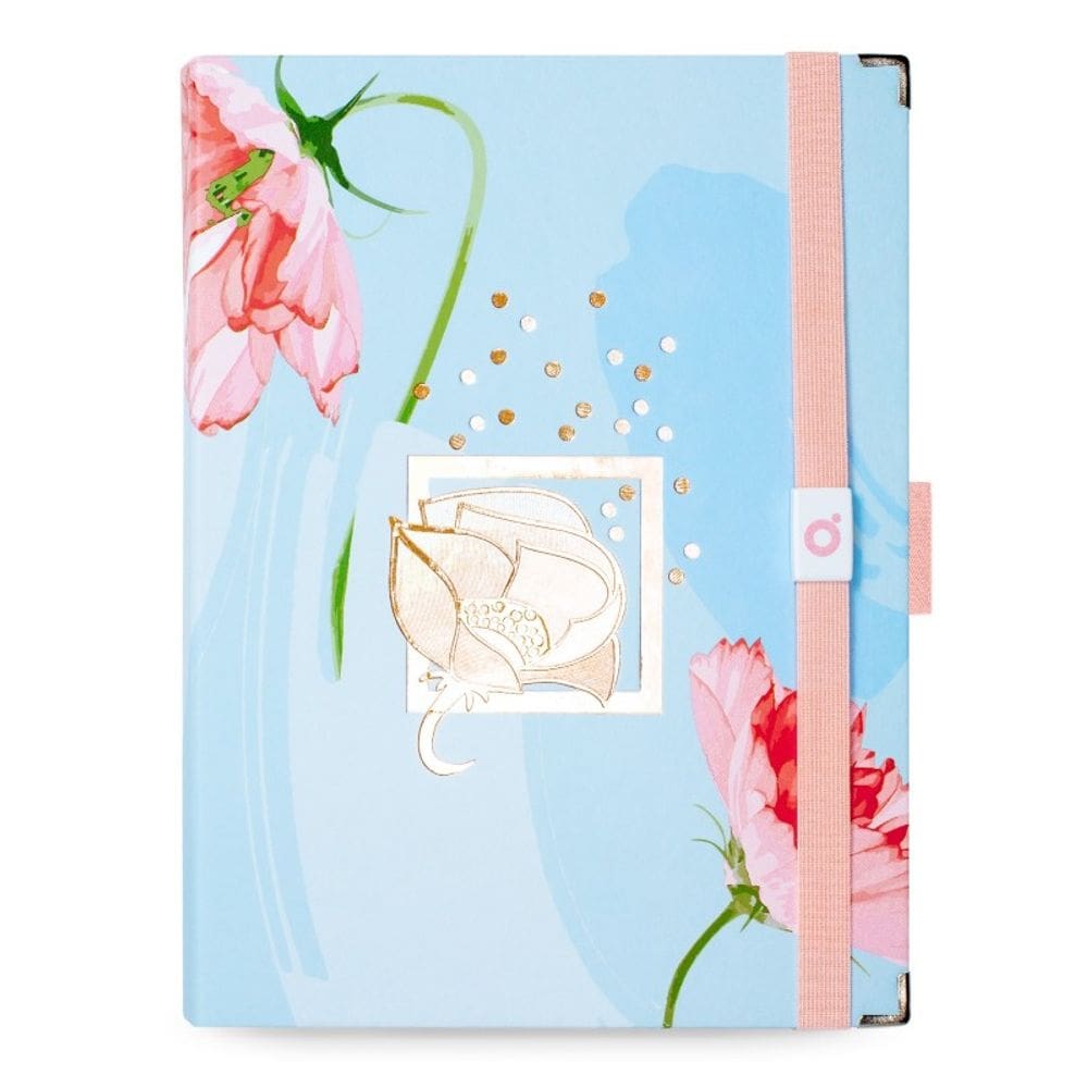 Caderno Systemflex Maxi ótima La Bella Azul