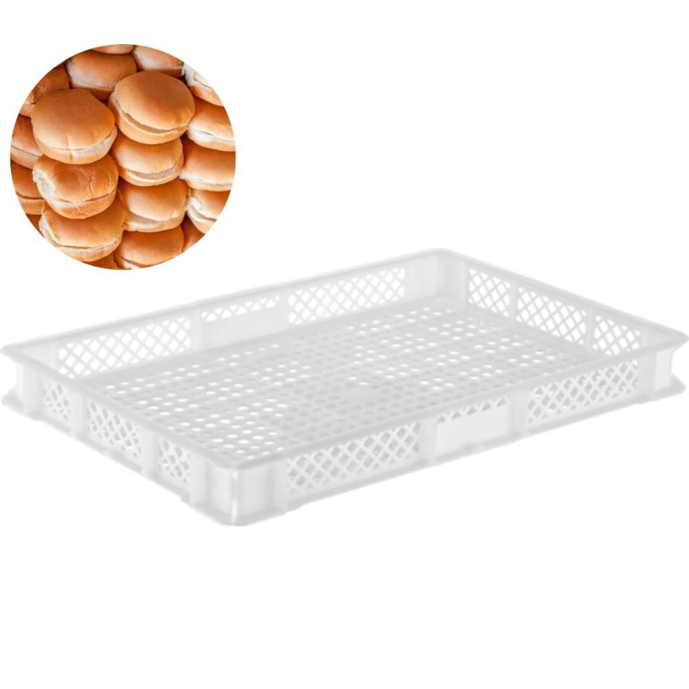 Caixa Plástica Empilhável 10 L Contentor Vazado CN10 Pisani