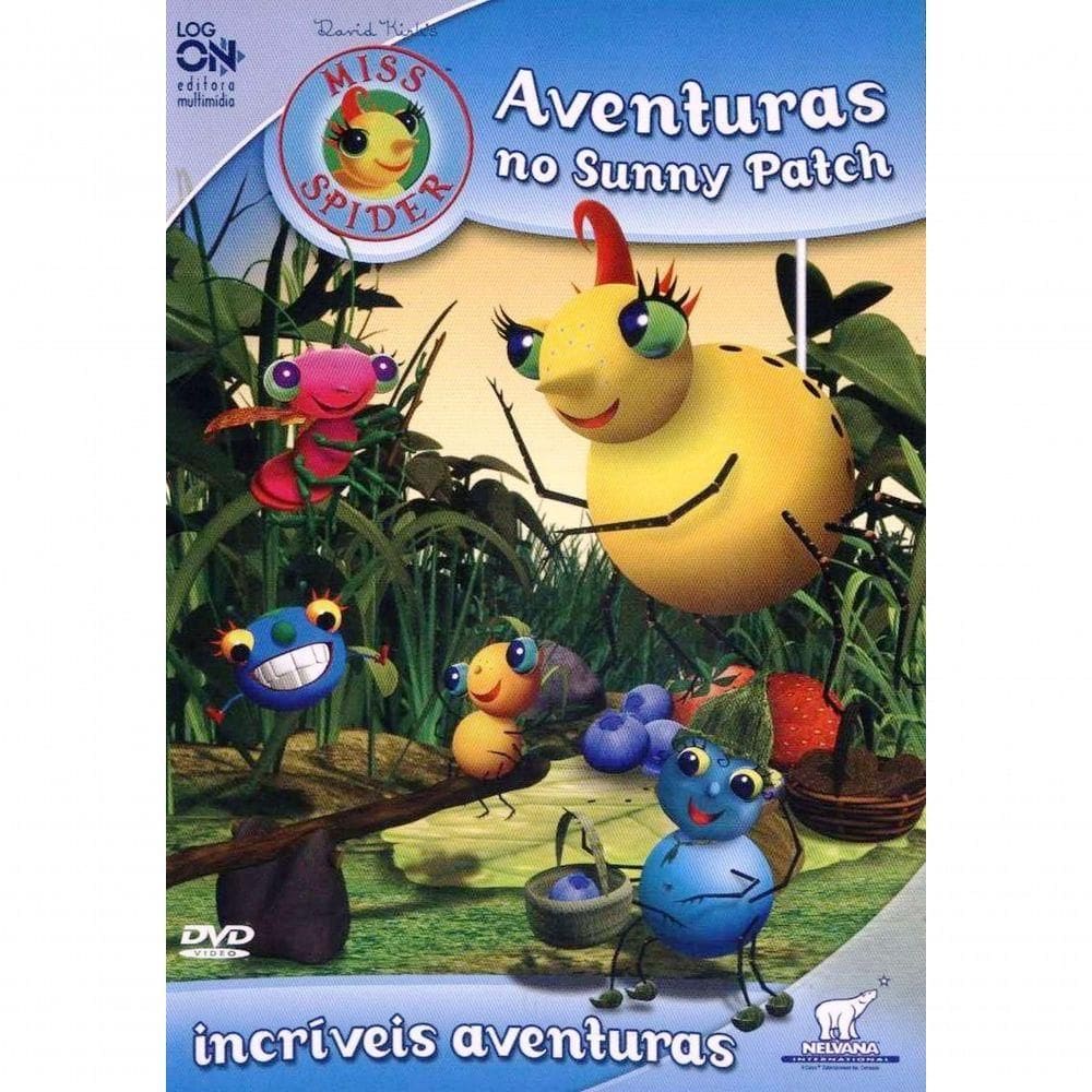 Dvd Miss Spider Aventuras No Sunny Patch