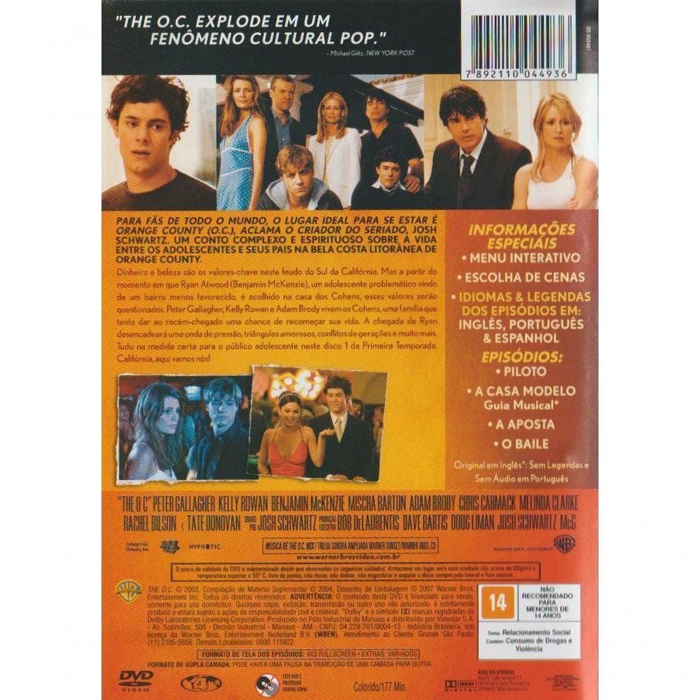 Dvd The Oc Um Estranho No | Extra