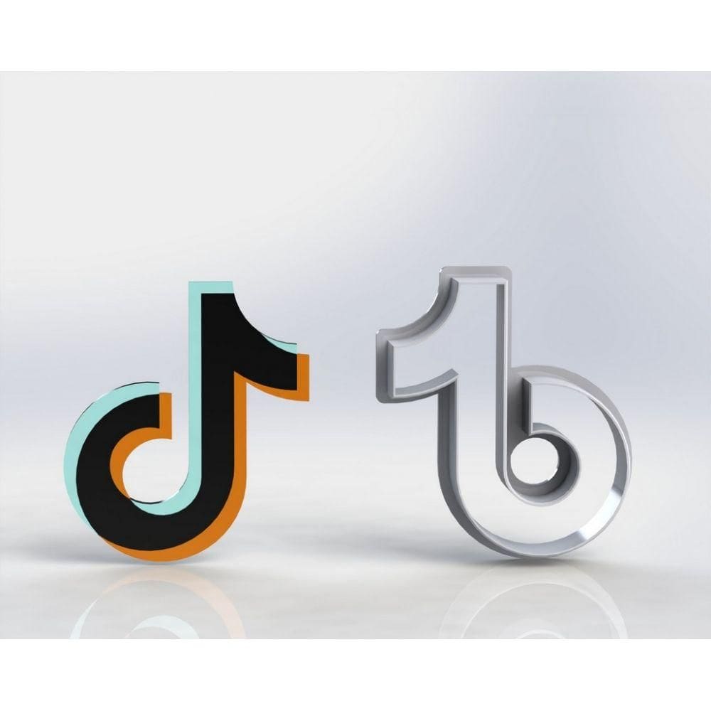 Cortador Tik Tok Tamanho 5 Cm