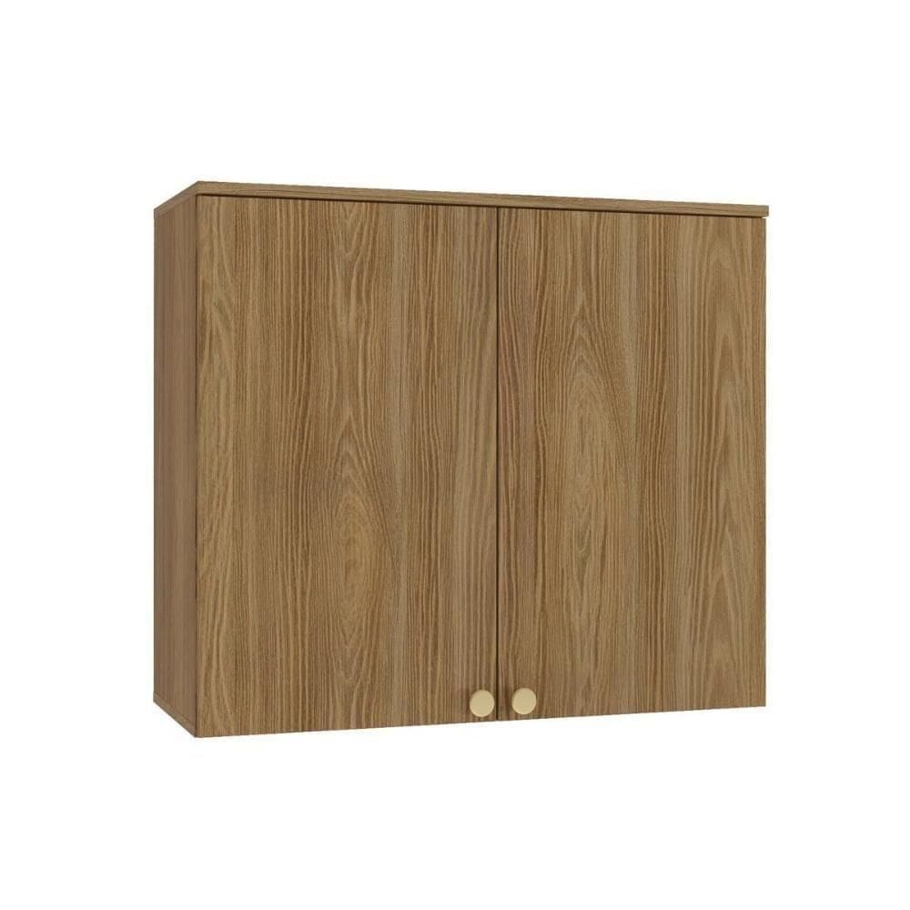 Armário Aéreo Cozinha Modulado Botanic M632 C/ 2 Portas Nogueira - Kappesberg