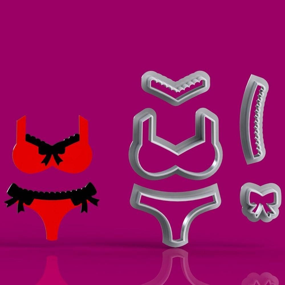 Cortador Chá de Lingerie Lingerie Mod 1 Modular Tamanho 5cm