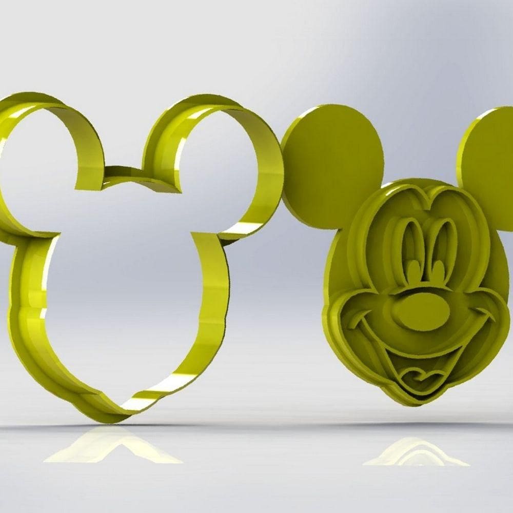 Cortador Mickey Tamanho 6cm