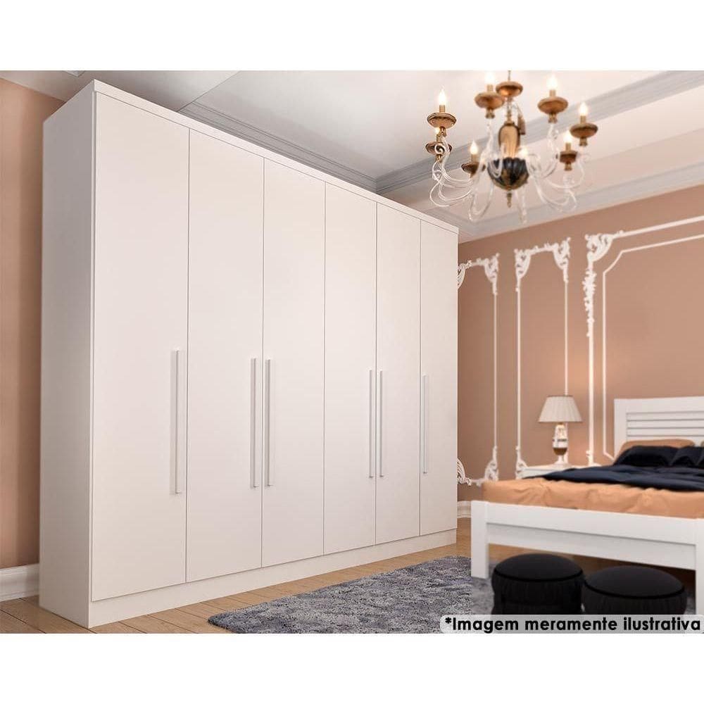 Guarda Roupa Casal Veneza C/ 6 Portas | Extra