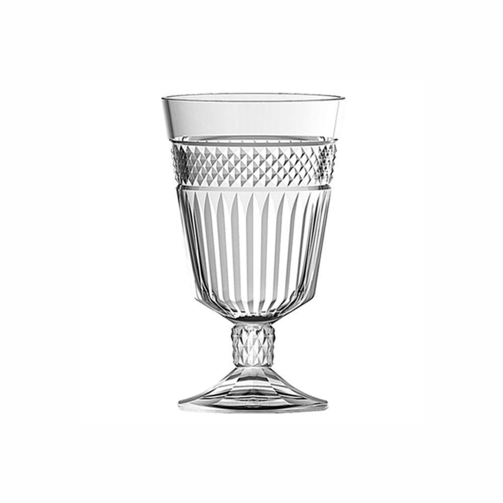 Jogo De Taças Para água Em Vidro Palace Com 6 Peças 330ml L\`hermitage