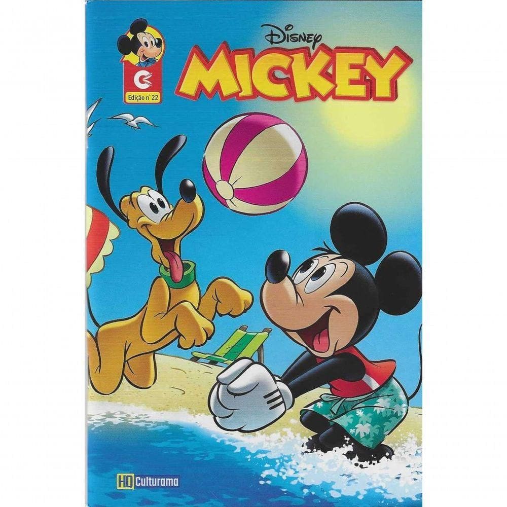 Revista Em Quadrinhos Mickey Edição 22