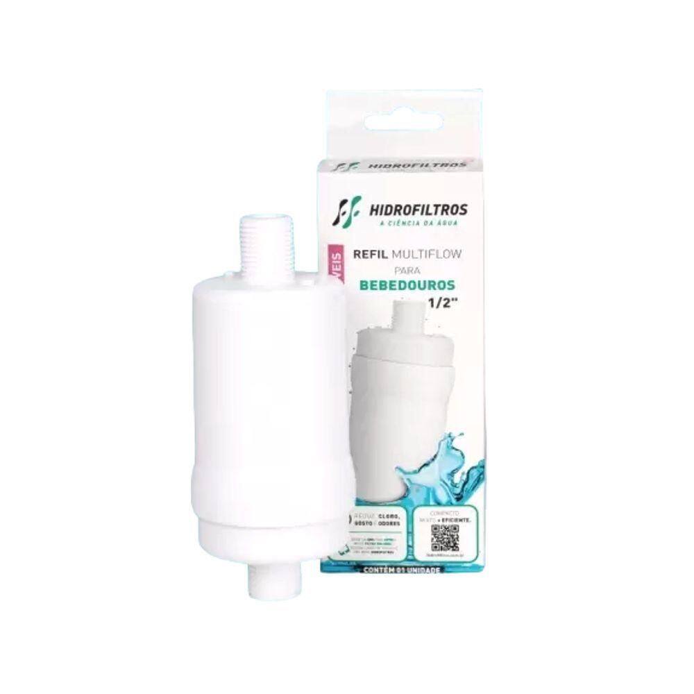 Kit 03 Un Refil Multiflow Hidrofiltros Bebedouros Geladeiras