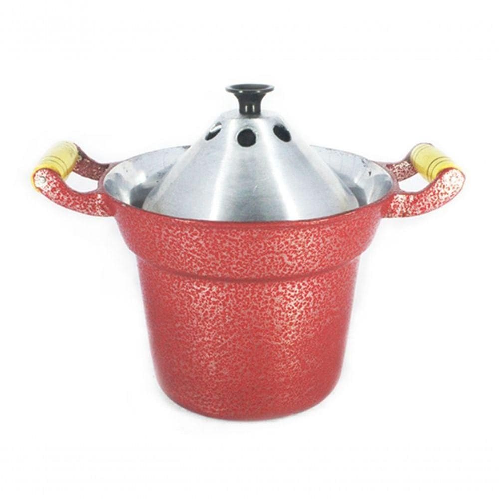 Fervedor Inderramável Alumínio 2L Vermelho
