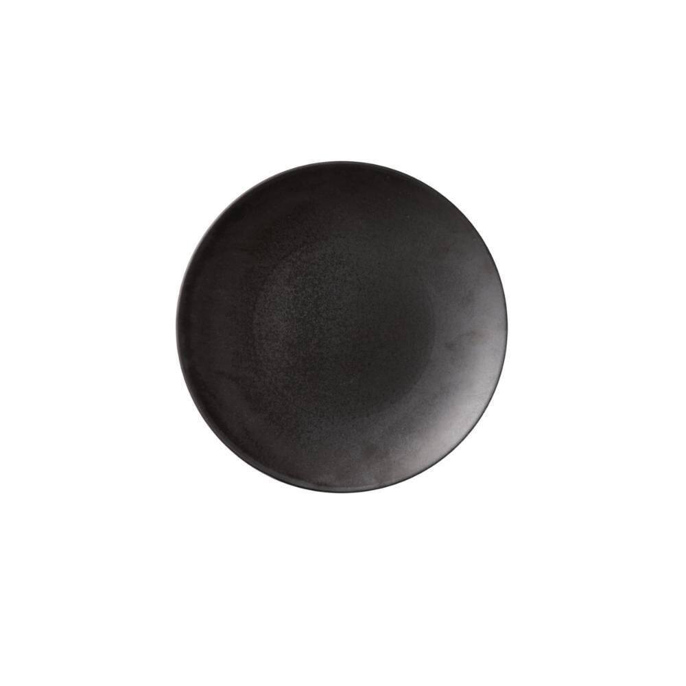 Prato Raso Tramontina Hematita Em Porcelana Decorada 28 Cm