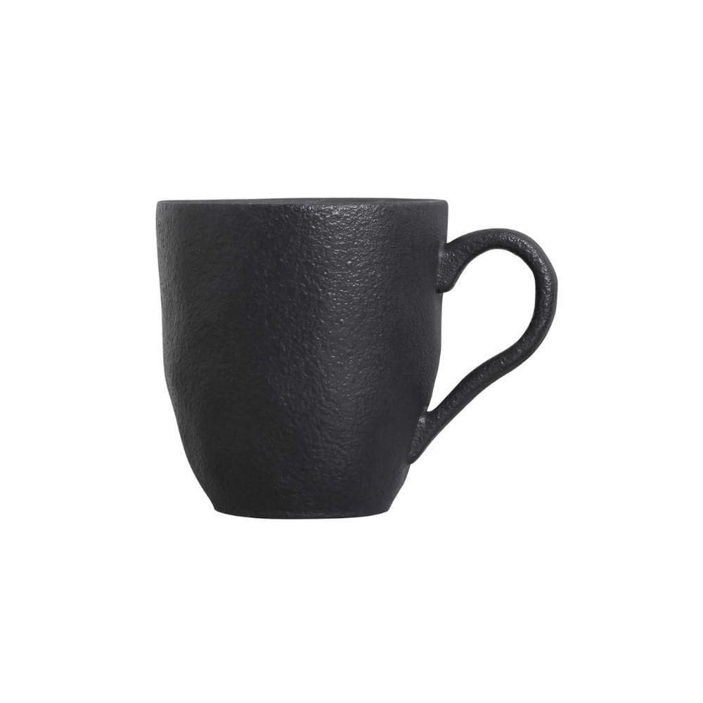 Caneca Em Cerâmica Preto Matte 250ml Porto Brasil