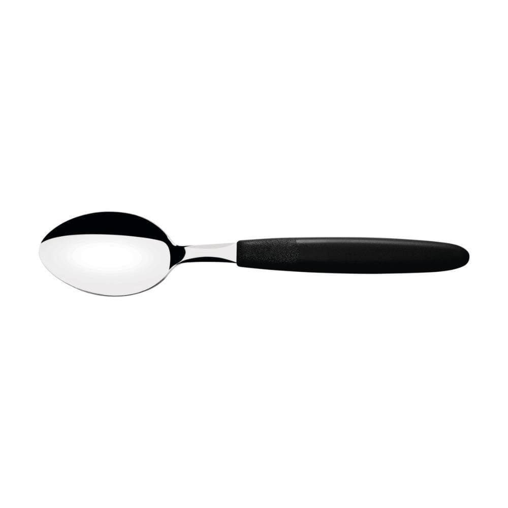 Kit 24 Colher De Mesa Tramontina Ipanema Inox Preto