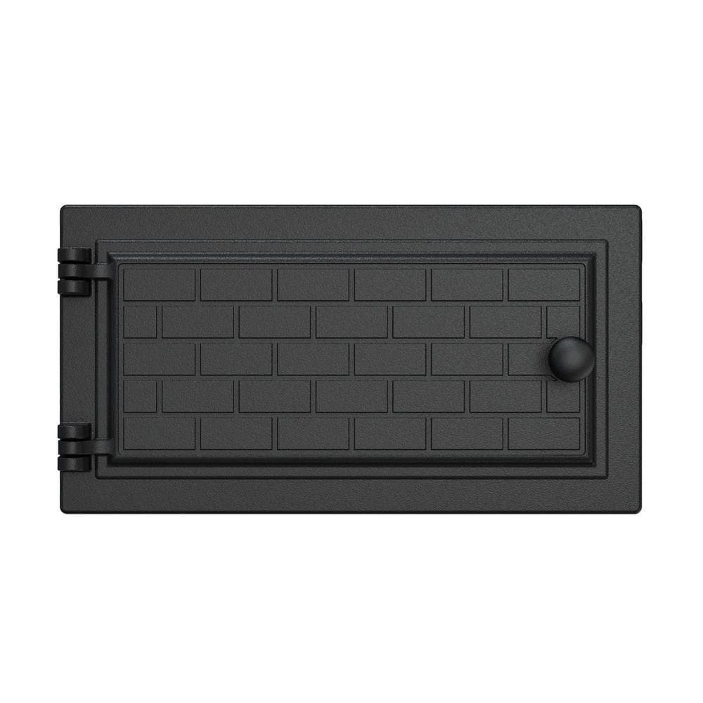 Porta De Forno A Lenha Em Ferro Fundido Tijolinho 33x15cm