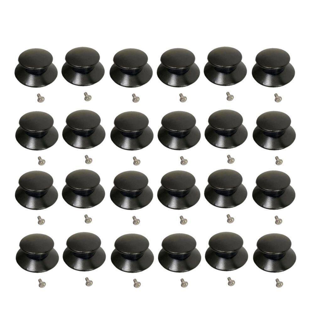 Kit 24 Pegador Puxador Panela Tampa Vidro E Ferro E Parafuso