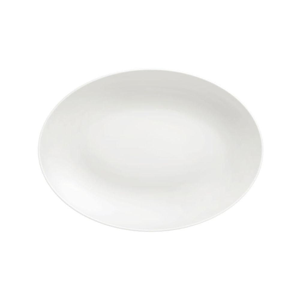 Travessa Oval Tramontina Sophia Em Porcelana 40x29 Cm
