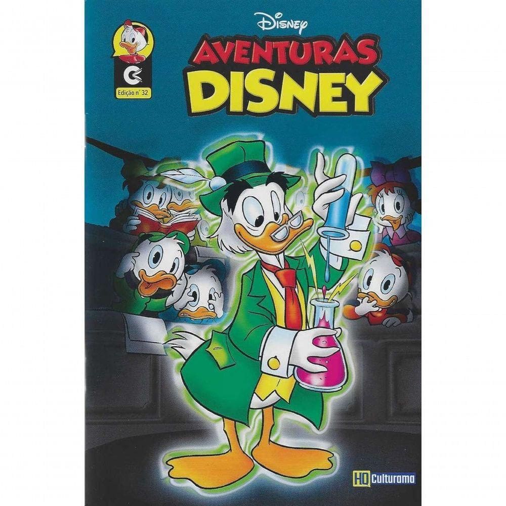 Revista Em Quadrinhos Aventuras Disney Edição 32