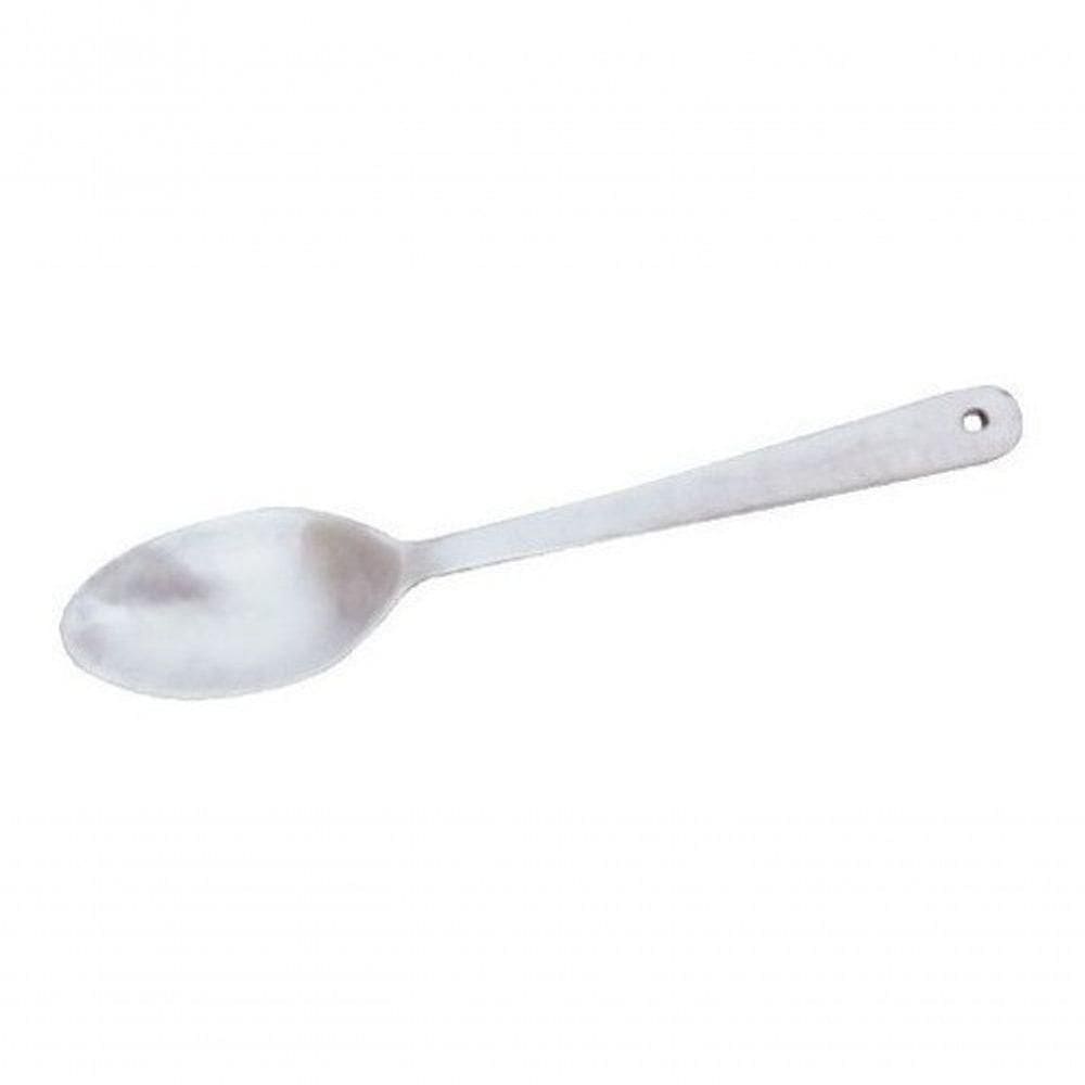 Colher Para Arroz Alumínio Fundido Polida 30Cm Cor:Cinza