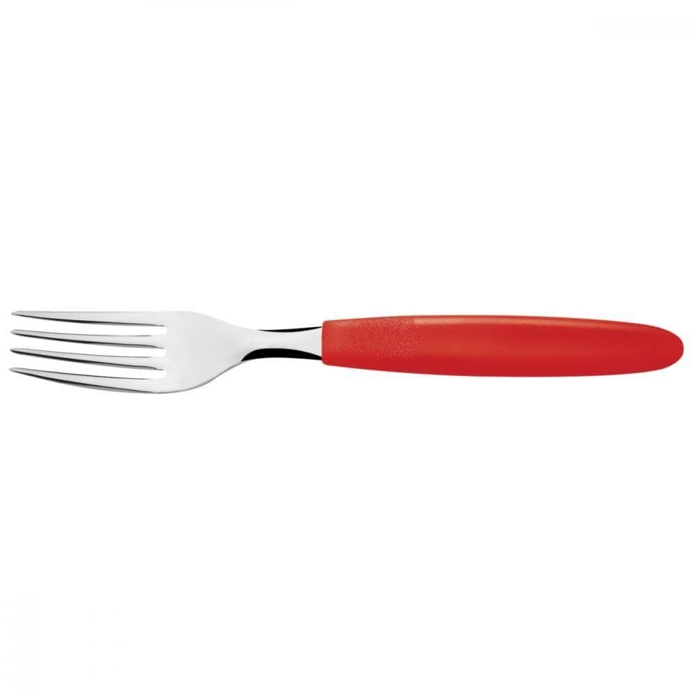 Garfo para Sobremesa Tramontina Ipanema Vermelho