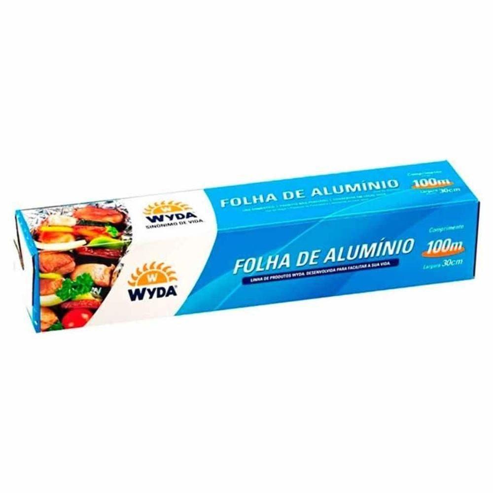 Papel Aluminio 0,30x100mts Wyda