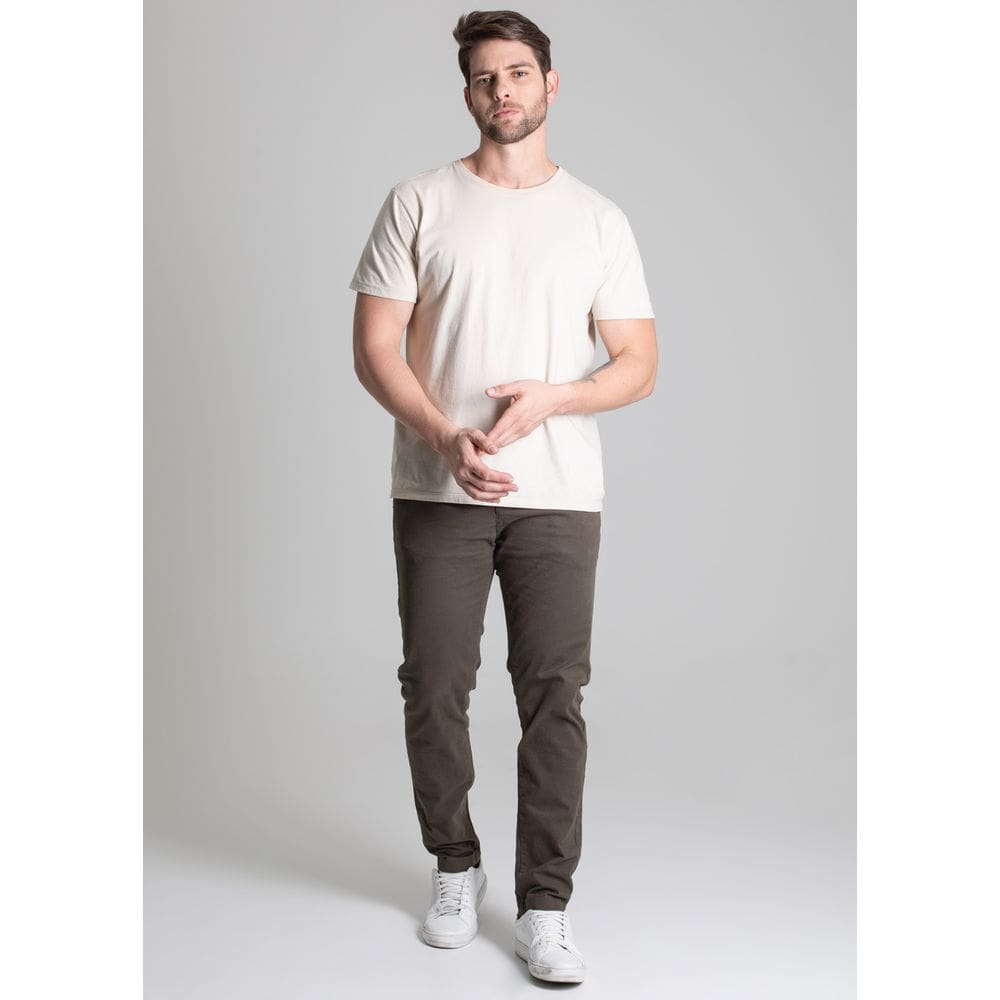 Calça Sarja Masculina Slim Sawary