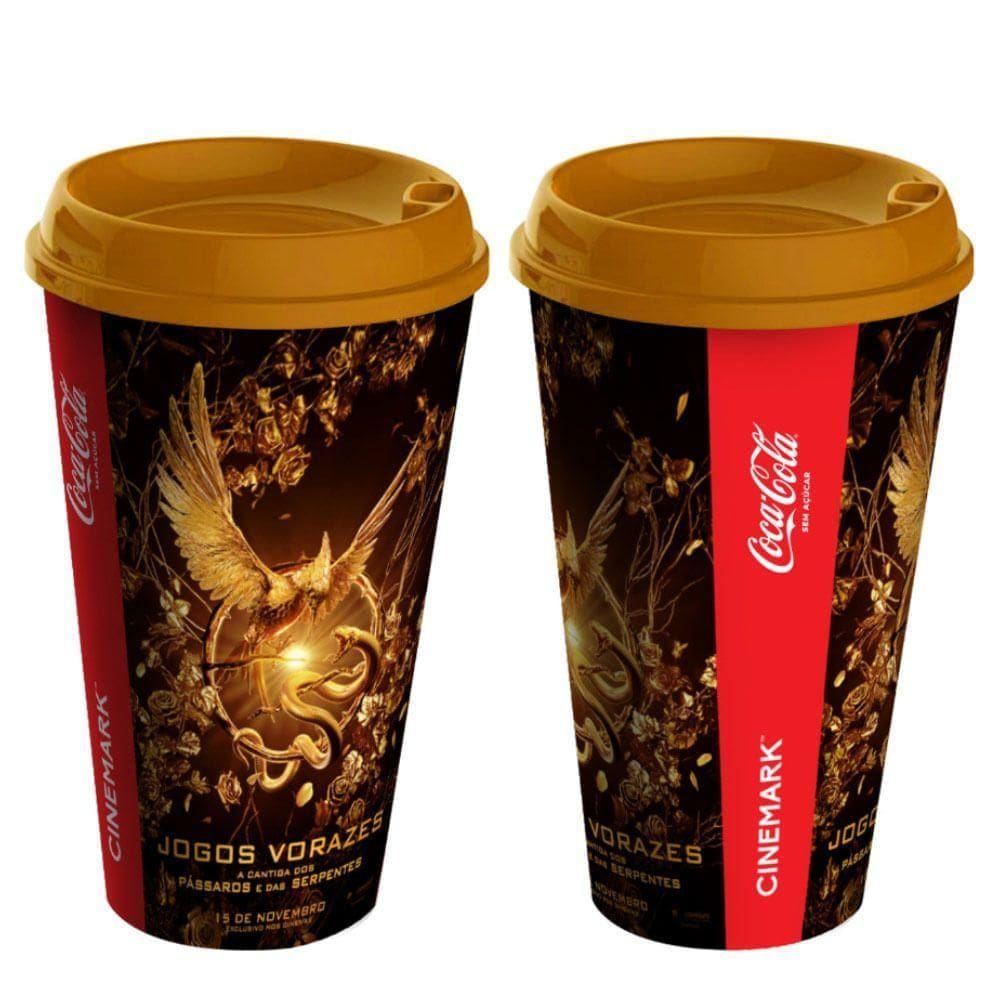 Copo Jogos Vorazes: A Cantiga Dos Pássaros E Das Serpentes 500ml - Cinemark